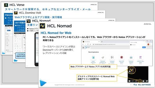 HCL Domino 実際の画面