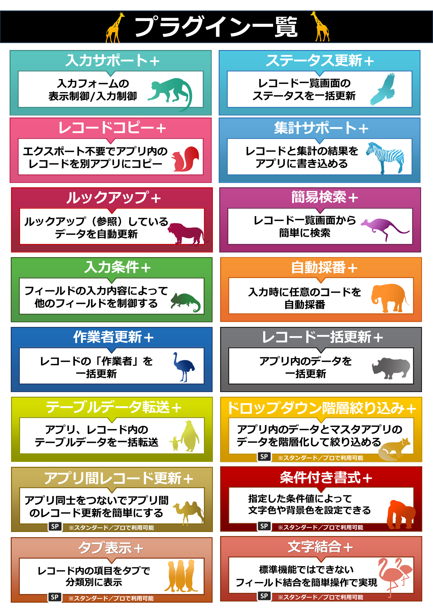 おすすめプラグイン①ATTAZoo+ プラグイン一覧