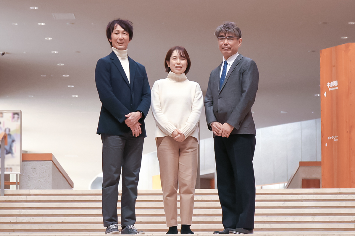 新国立劇場運営財団 岩村様、藤沢様、JBCC担当者