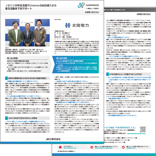 【kintone導入事例】北陸電力株式会社様