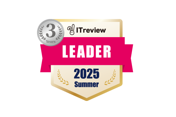 ITreview Grid Award 2025 Summer Leader　16期連続のLeader受賞