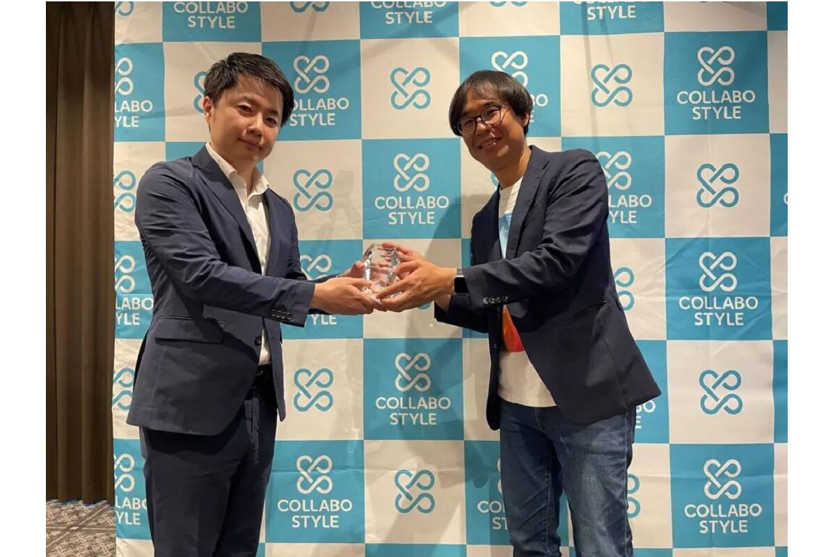 「Collabo Style Sales MVP 2024」受賞 ＪＢＣＣ　守山 亮（写真左）