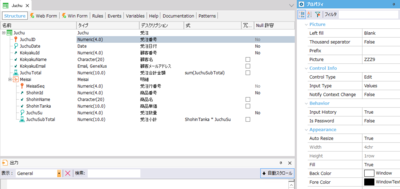 GeneXusの機能 Transaction