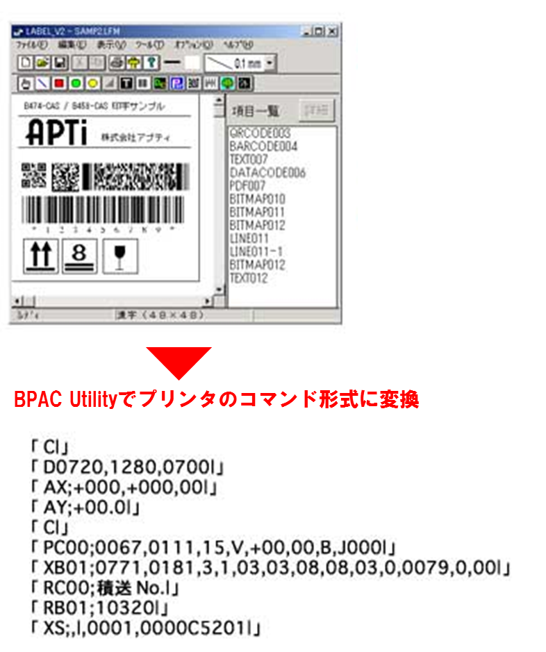 ラベル設計方法